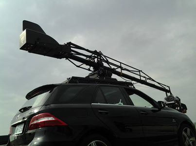 ML63 AMG + Scorpio Arm Camera Car